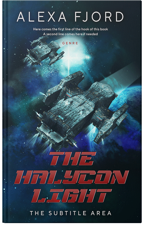 Front view of Premade Science Fiction Book Cover - Elephant