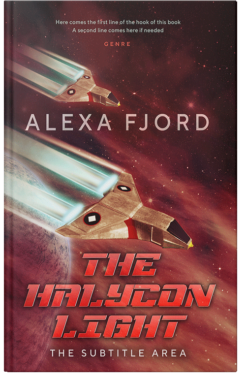 Front view of Premade Science Fiction Book Cover - Buccaneer