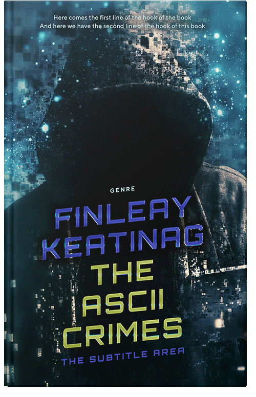 Front view of Premade Mystery & Thriller & Suspense Book Cover - Firefly