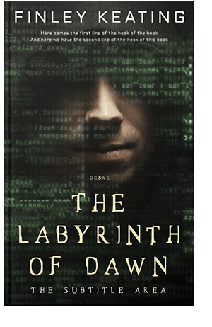 Pre Made Book Cover Rangoon Green