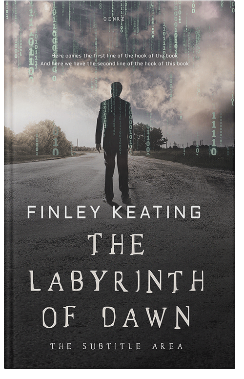 Front view of Premade Mystery & Thriller & Suspense Book Cover - Mine Shaft