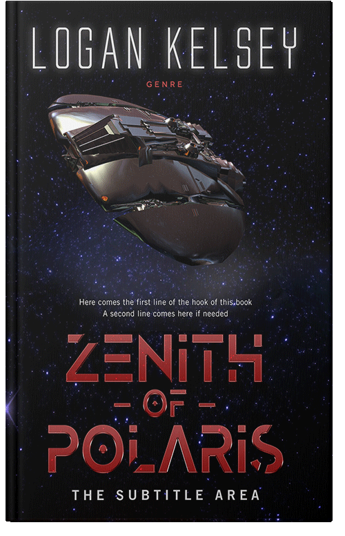 Front view of Premade Science Fiction Book Cover - Cinder