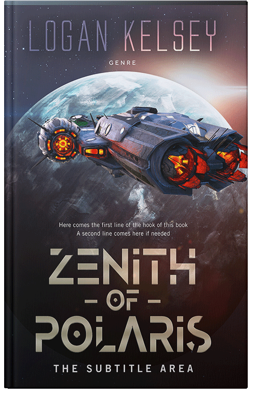 Front view of Premade Science Fiction Book Cover - Thunder