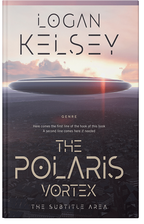 Front view of Premade Apocalyptica Book Cover - Dust Storm