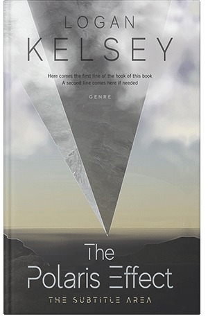 Premade Book Cover Mist Gray