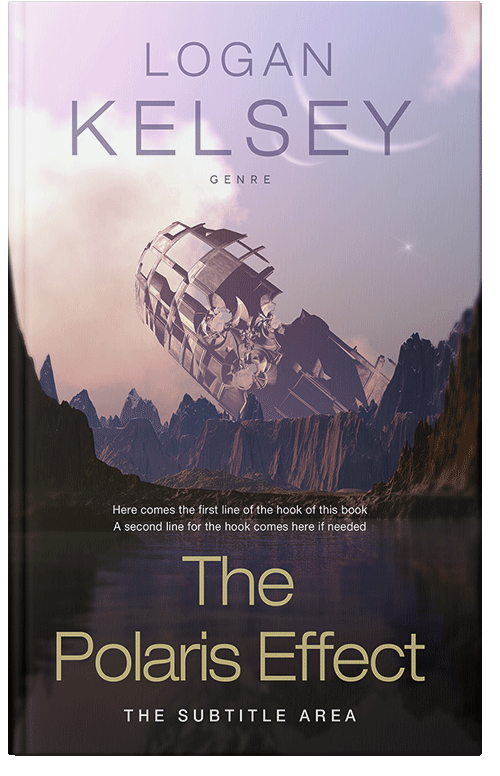 Front view of Premade Science Fiction Book Cover - Lola