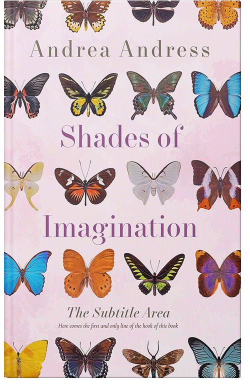 Front view of Premade Romance Book Cover - Amour