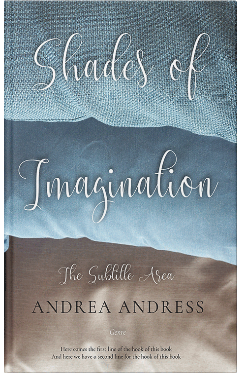 Front view of Premade Literary Fiction Book Cover - Regent Gray