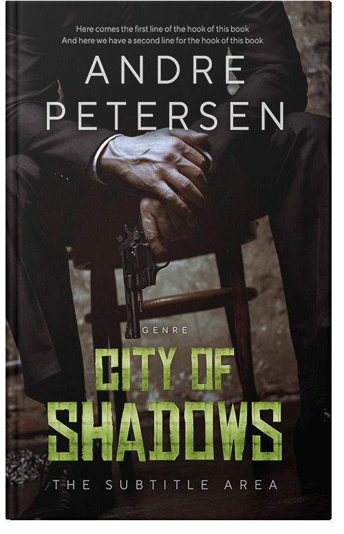 Front view of Premade Mystery & Thriller & Suspense Book Cover - Night Rider