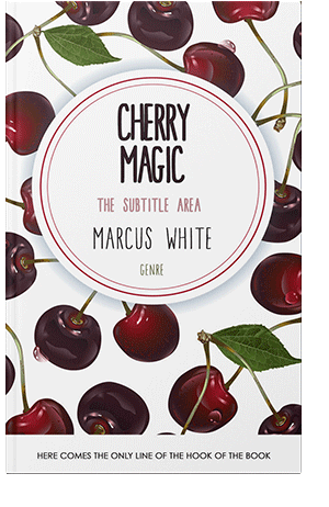 Pre Made Book Cover Cocoa Bean