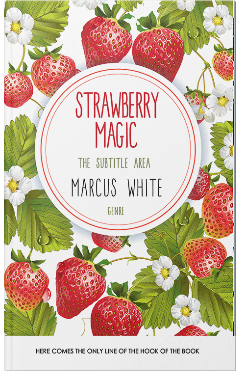 Front view of Premade Cookbooks & Food & Wine Book Cover - Sycamore