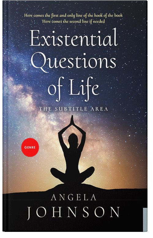 Front view of Premade Self-Improvement & Self-Help Book Cover - Mirage