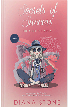 Premade Book Cover Petite Orchid