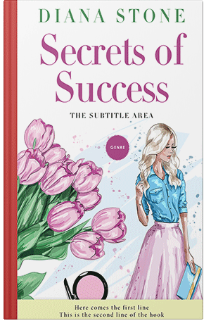 Premade Book Cover Swiss Coffee