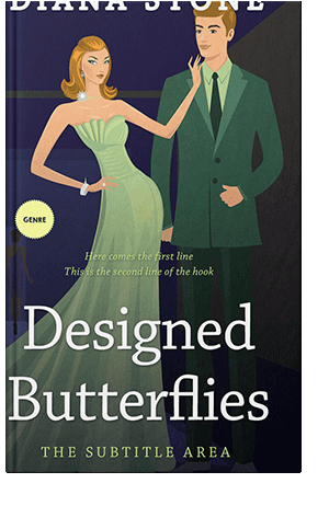 Pre Made Book Cover Mirage