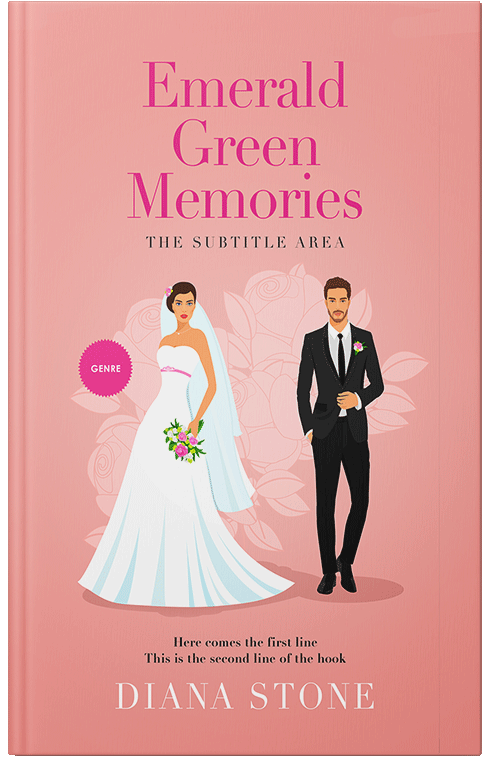 Front view of Premade Romance Book Cover - Wewak
