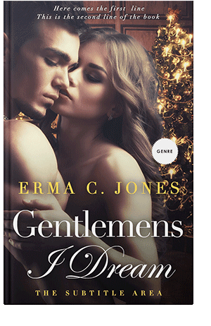 Pre Made Book Cover Cocoa Brown