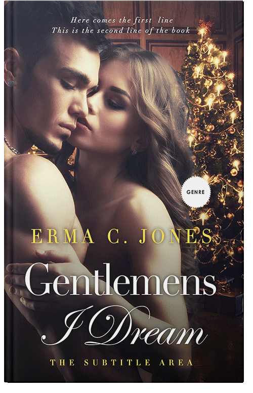 Front view of Premade Erotica Book Cover - Cocoa Brown