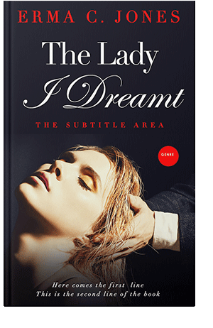 Pre Made Book Cover Brandy