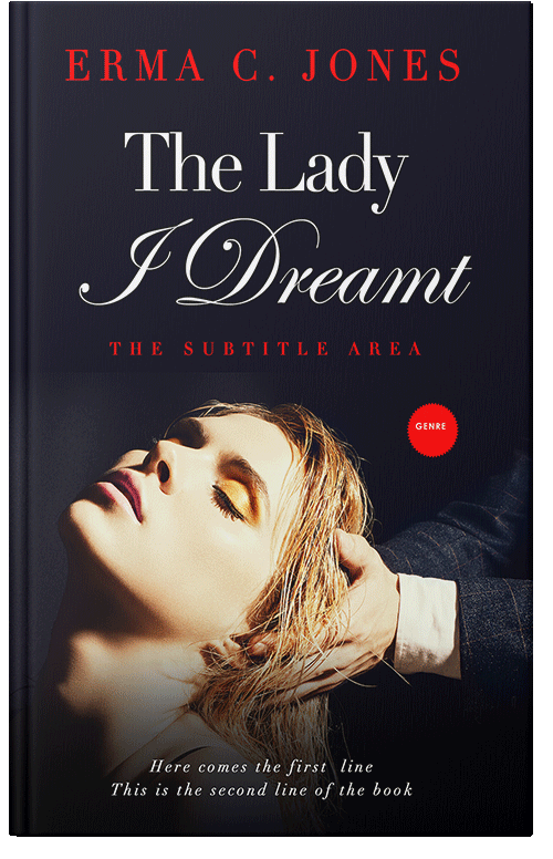 Front view of Premade Erotica Book Cover - Brandy