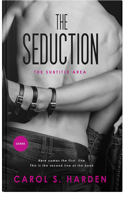 Front view of Premade Erotica Book Cover - Cod Gray