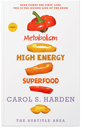 Pre Made Book Cover Golden Bell