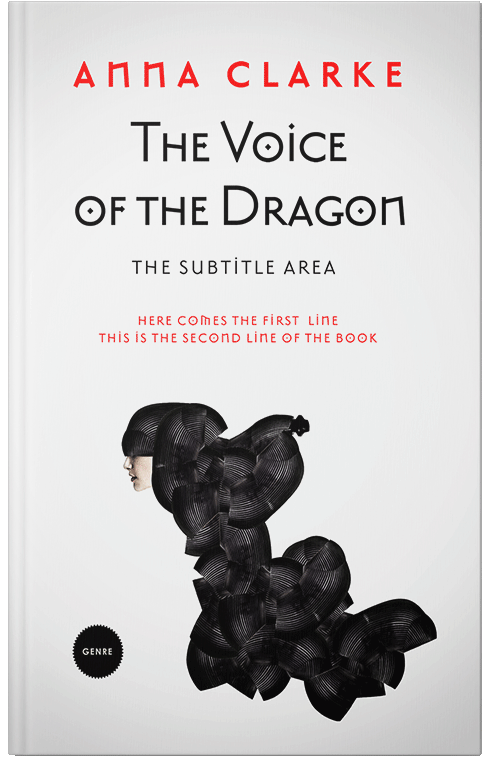 Front view of Premade Surreal Book Cover - Gallery