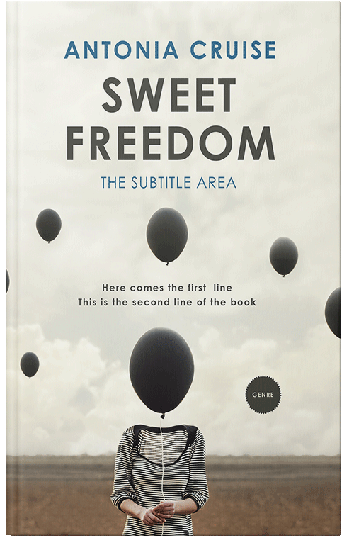 Front view of Premade Self-Improvement & Self-Help Book Cover - Spring Wood