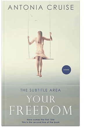 Pre Made Book Cover Moon Mist