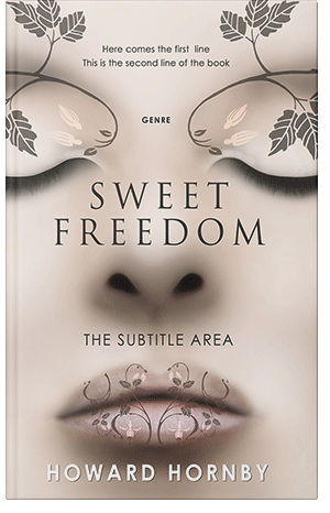 Premade Book Cover Wafer