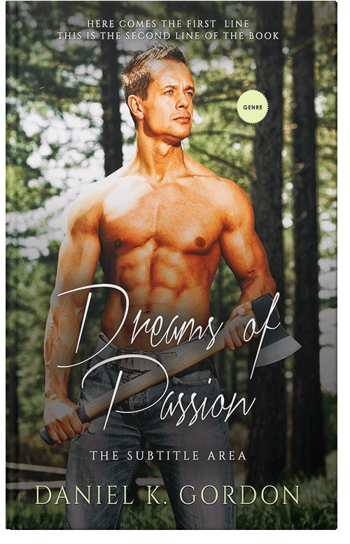 Front view of Premade Erotica Book Cover - Rangitoto