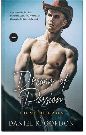 Premade Book Cover Outer Space