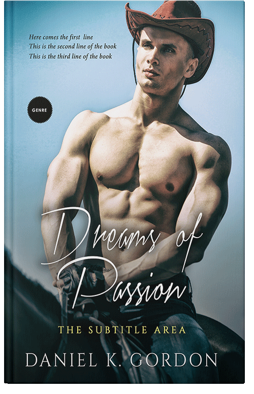 Front view of Premade Erotica Book Cover - Outer Space