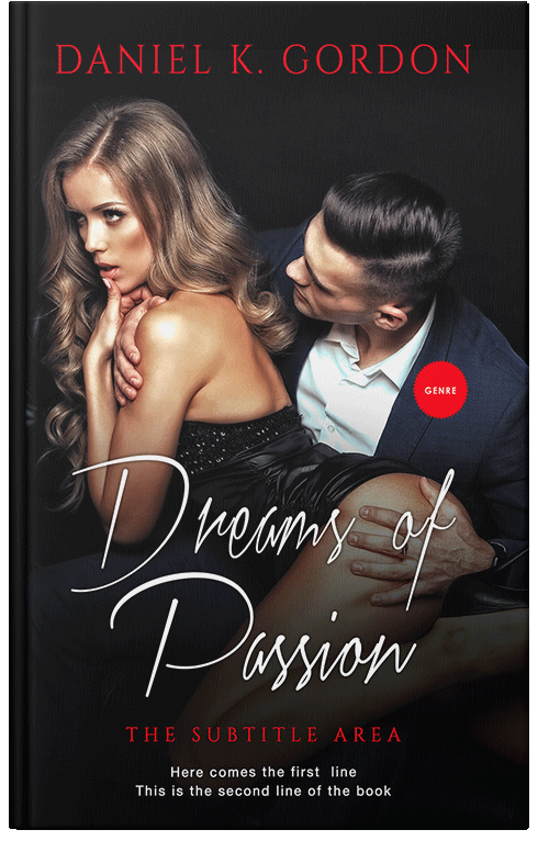 Front view of Premade Erotica Book Cover - My Pink