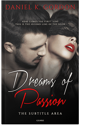 Pre Made Book Cover Oriental Pink