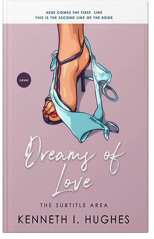 Premade Book Cover Lily