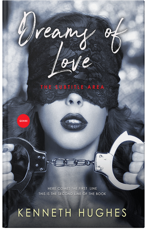 Front view of Premade Erotica Book Cover - Gray Suit