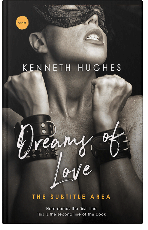 Front view of Premade Erotica Book Cover - Dune