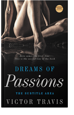 Pre Made Book Cover Rodeo Dust