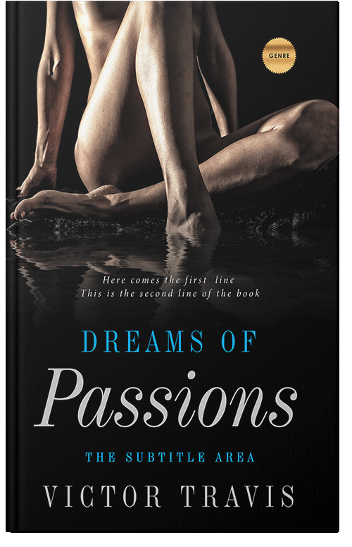 Front view of Premade Erotica Book Cover - Rodeo Dust