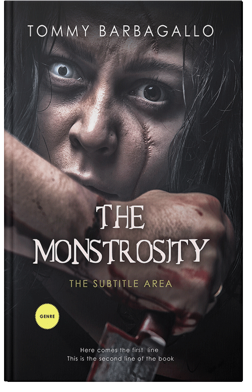 Front view of Premade Mystery & Thriller & Suspense Book Cover - Thunder