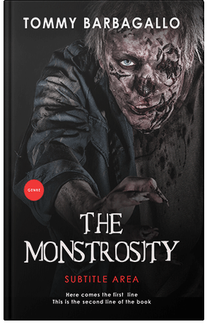 Premade Book Cover Cod Gray