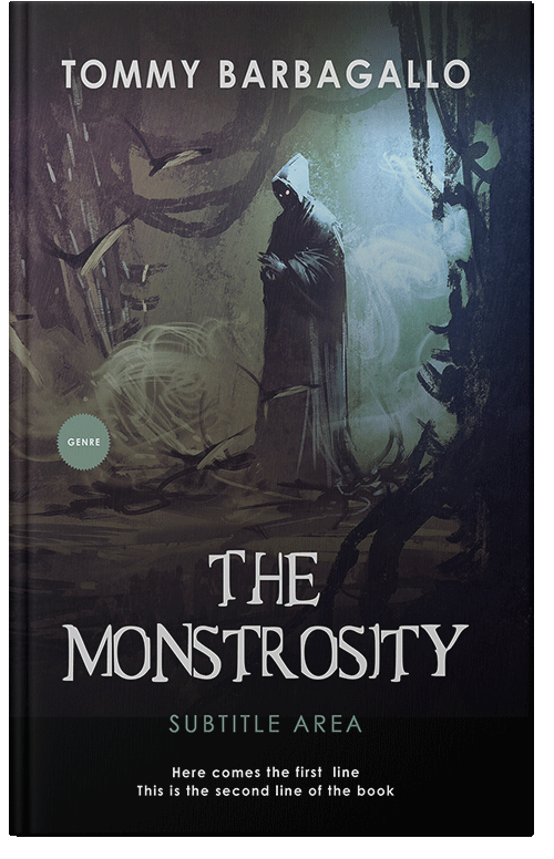 Front view of Premade Fantasy Book Cover - Baltic Sea