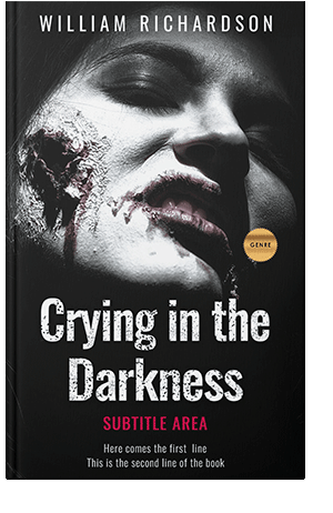 Pre Made Book Cover Pale Slate