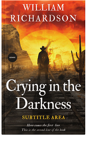 Pre Made Book Cover Tango