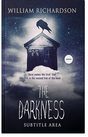 Premade Book Cover Pale Slate