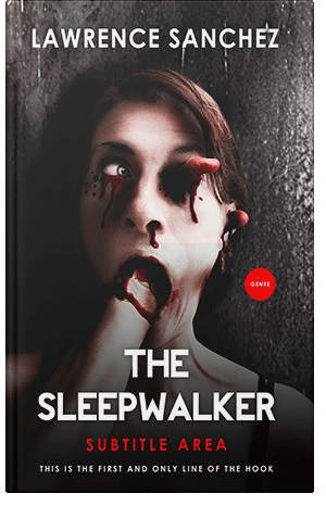 Premade Book Cover Cocoa Brown