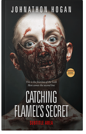 Premade Book Cover Wafer