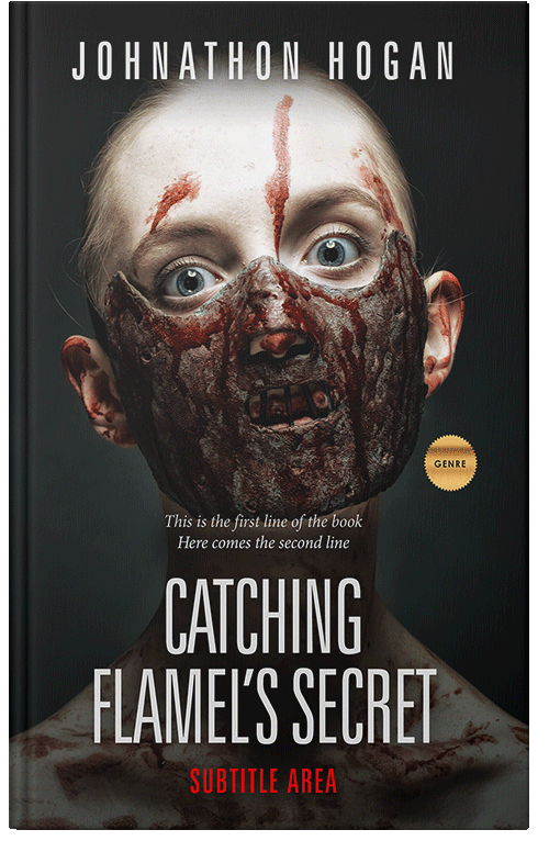 Front view of Premade Mystery & Thriller & Suspense Book Cover - Wafer