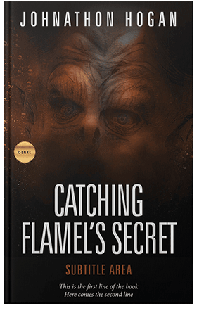 Pre Made Book Cover Asphalt